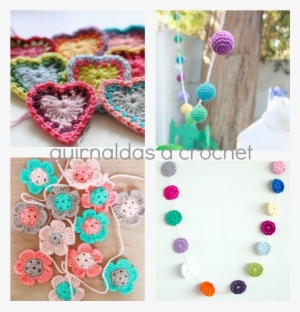 Inspiración Guirnalda A Crochet