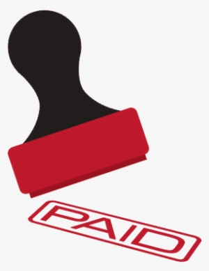 Rubber Stamp Mark Png - Tax Payment Icon