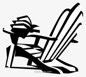 Beach Chair Royalty Free Vector Clip Art Illustration - Free Beach Chair Clipart