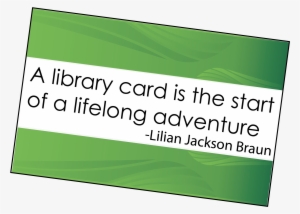 Get A Library Card - Banner