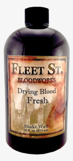 Fleet Street Bloodworks Drying Blood