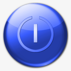 Shutdown Icon - Shutdown Icon Blue