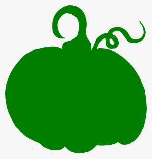 This Free Clip Arts Design Of Green Pumpkin - Silhouette Pumpkin Clip Art