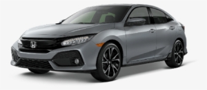 2017 Honda Civic Hatchback - Toyota Yaris Metallic Grey