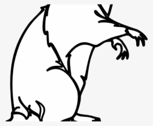Rat Clipart Line Art - Dead Rat Clipart Black And White