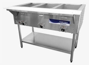 Turbo Air Rst-3p Serving Counter, Hot Food, Electric - Radiance Rst-3p Steam Table, 3 Top Opening