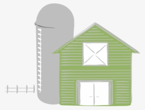 This Free Clipart Png Design Of Green Barn Clipart - Clip Art