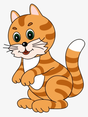 Feline Clipart Barn Cat - Dibujos De Animales Domesticos