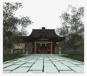 Click For Full Sized Image Hakurei Shrine - 東方 博 麗 神社 Minecraft