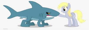 Pin Shark With Mouth Open Clip Art - Mlp Shark Pony