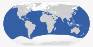 2000px Cypron Range Carcharodon Carcharias - Blue Shark Habitat Map