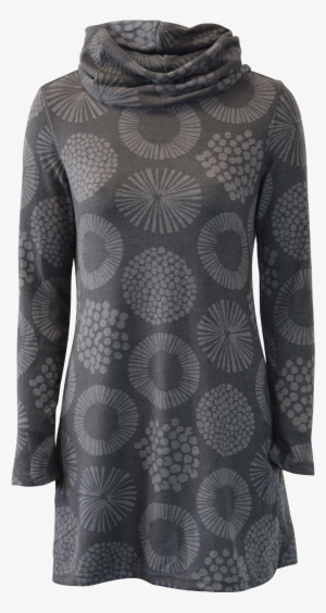 Winkleigh Tunic Abstract Circles - Peony