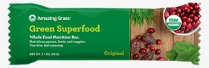 Organic Superfood Bars - Amazing Grass Green Superfood Whole Food Nutrition