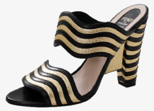 Gold Wave Heel Heel With, Marissa Collections - Basic Pump