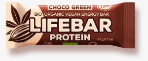 Raw Organic Protein Lifebar Chocolate Green Protein - Lifebar Protein