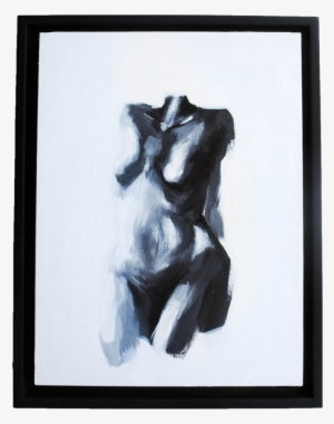 "things I Can't Hold" Original Framed Figure Painting
