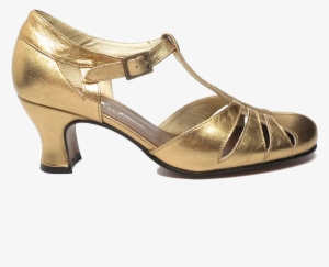 Gold Vintage Shoes