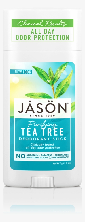 Jason Purifying Tea Tree Deodorant Stick, - Jason Deodorant