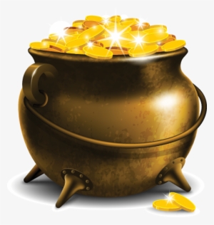 Image Of Pot Gold Google Search - St Patrick's Day Pot Of Gold Png