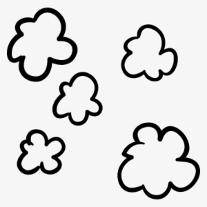 Drawn Cloud Vector - Hand Drawn Clouds Png
