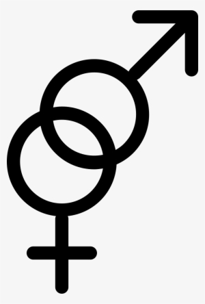 Male And Female Gender Symbols Comments Simbolos De Genero Transparent Png 662x980 Free Download On Nicepng