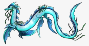 Sea Serpent Dragon Commission By Eternity - Sea Serpent Dragon Png