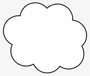 Cloud Vector Clip Art - Cloud Icon Png White