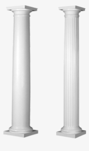 Round Paint Grade Architectural Wood Columns - Column