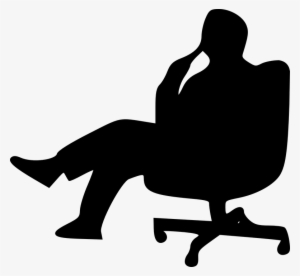 Thinking Man Silhouette Png - Man Thinking Clip Art Black And White