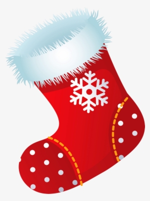 Christmas Clipart, Christmas Images, Vintage Christmas, - Christmas Sock Clip Art