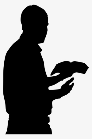 This Free Icons Png Design Of Man With Bible In Hand