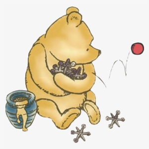 Winnie Cliparts Winnie The Pooh Classic, Vintage Winnie - Old Winnie The Pooh Png