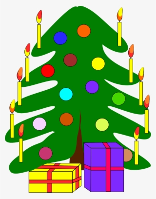 Clip Free Free Stock Photo Illustration Of A - Christmas Tree Throw Blanket