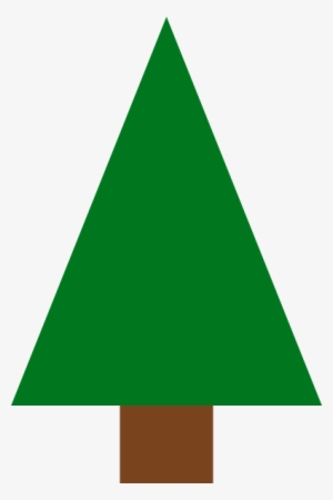 Triangle Christmas Tree Clipart