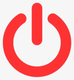 Red Power Button - Power Icon Red Png