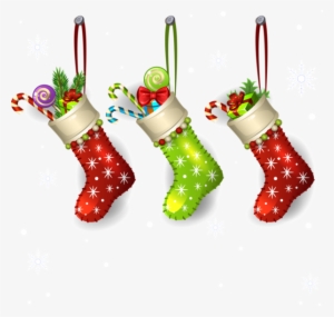 Sock, Christmas - Christmas Decor Png