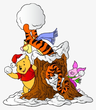 Thanksgiving Clipart Winnie The Pooh - Winnie The Pooh Winter
