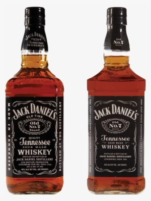 Drawn Bottle Jack Daniels Bottle - Jack Daniels Whiskey 1 L