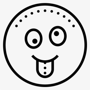 This Is An Icon Representing The Emotion, Crazy - Circle For Icons