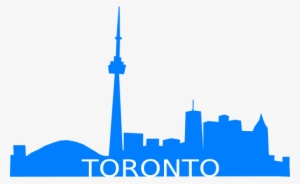 Toronto Skyline Silhouette Simple