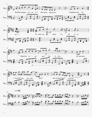 wake me up sheet music composed by ethan hung 2 of - wake me up