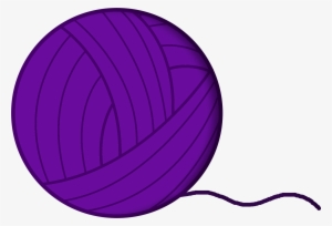 yarn - png image yarn purple