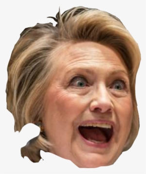 Hillary Clinton Head No Background