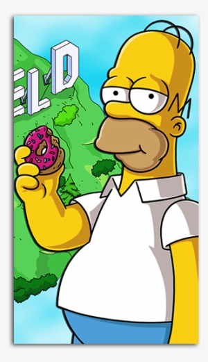 Homer Simpson Mobile Wallpaper - Simpson Hd Wallpaper For Mobile