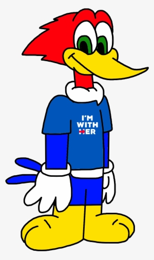 woody woodpecker supports hillary clinton by marcospower1996-dadrvzw - woody woodpecker marcospower1996 woody