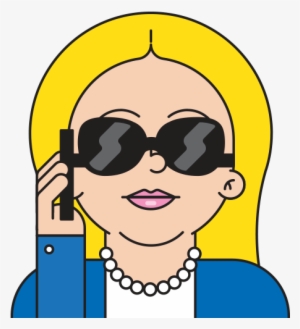 Sample Hillary Clinton Emoji - Hillary Clinton Emoji