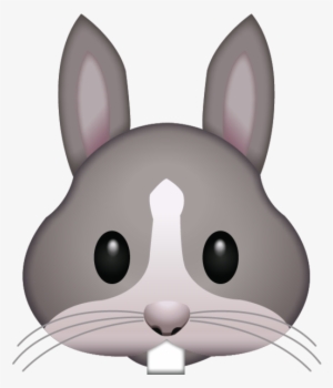 Download Rabbit Face Emoji - Rabbit Emoji