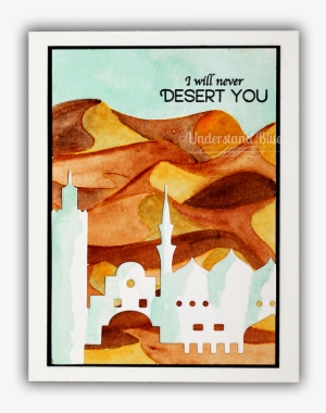 Desert Card By Understand Blue - Painting