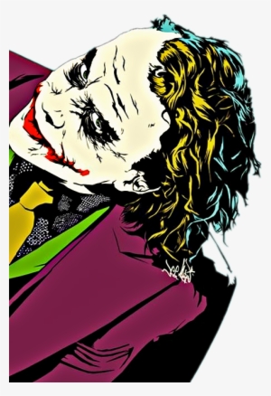 Joker Heathledger Batman - Joker Pop Art