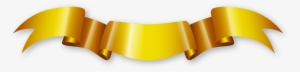 Golden Ribbon Png Transparent Image - Golden Ribbon Png
